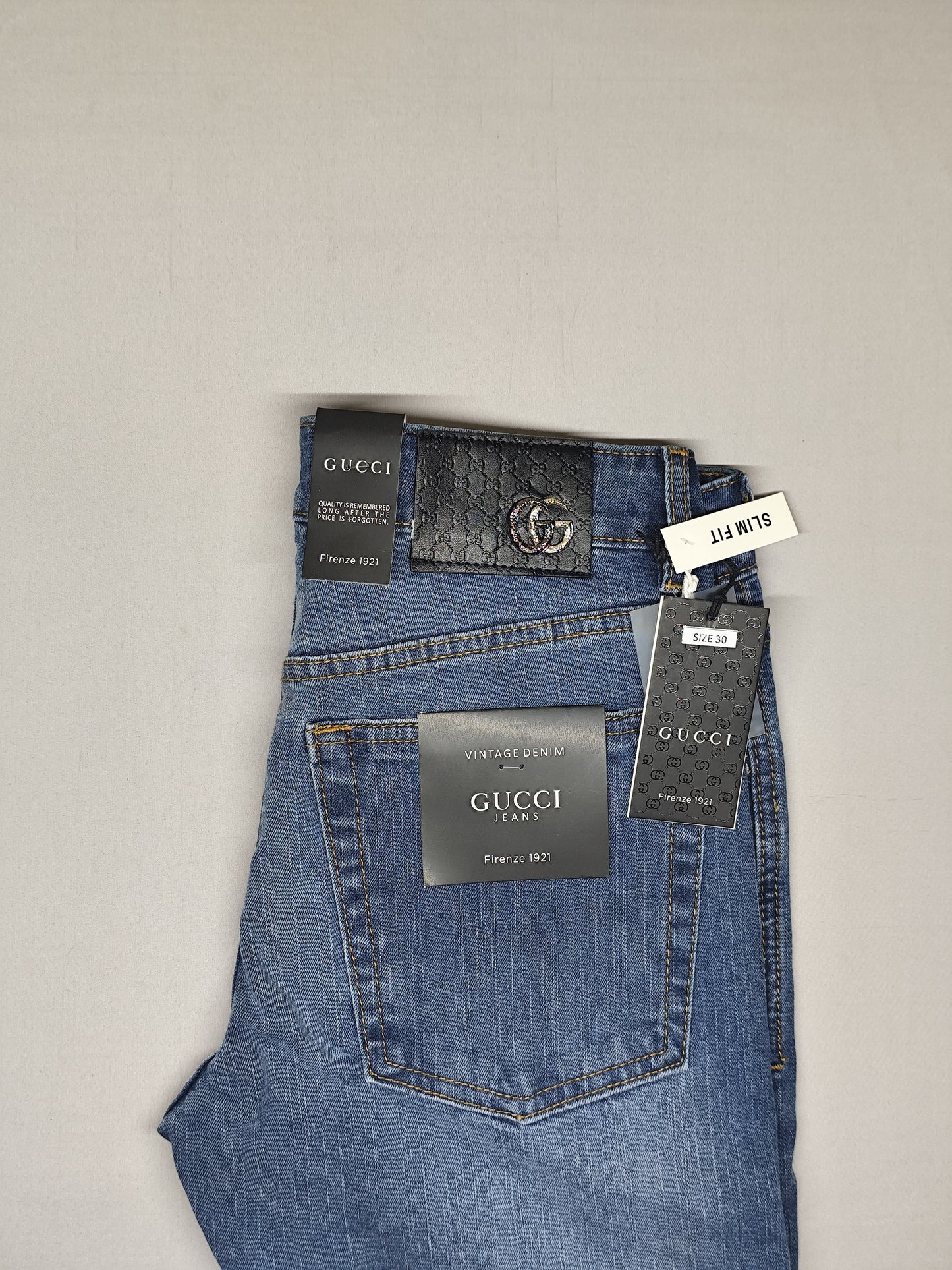 GUCCI-JEANS-BLUE-Slim Fit