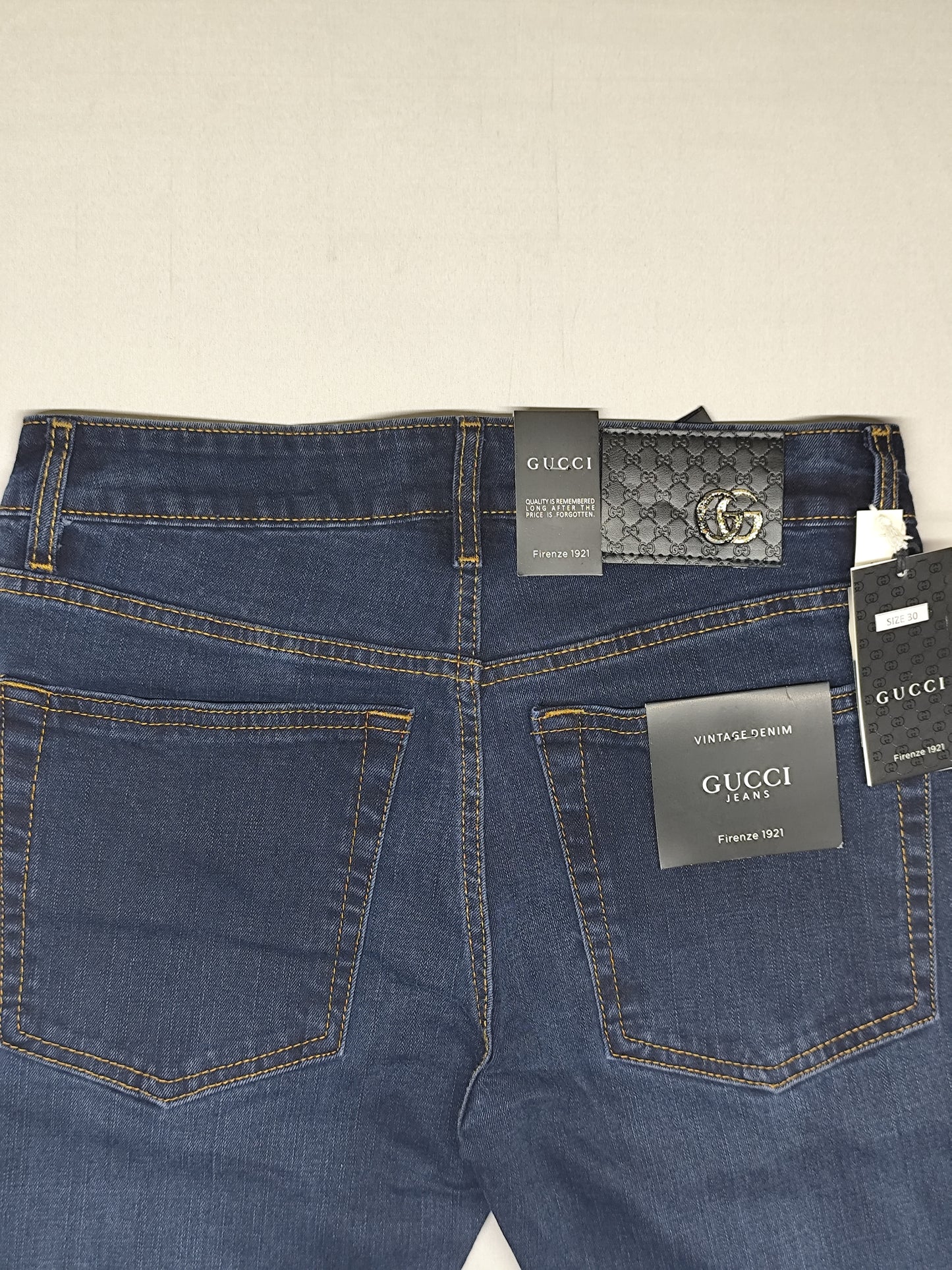 GUCCI-JEANS-BLUE-Slim Fit