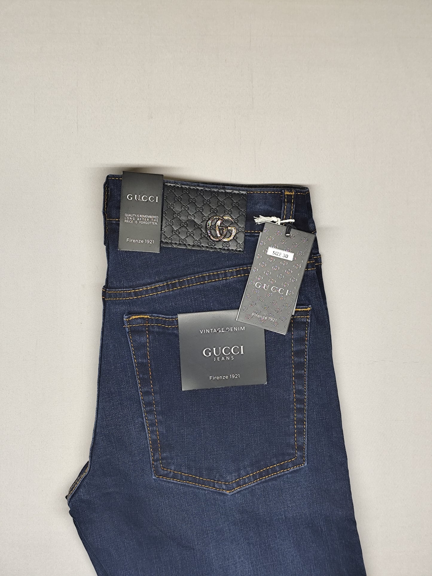 GUCCI-JEANS-BLUE-Slim Fit