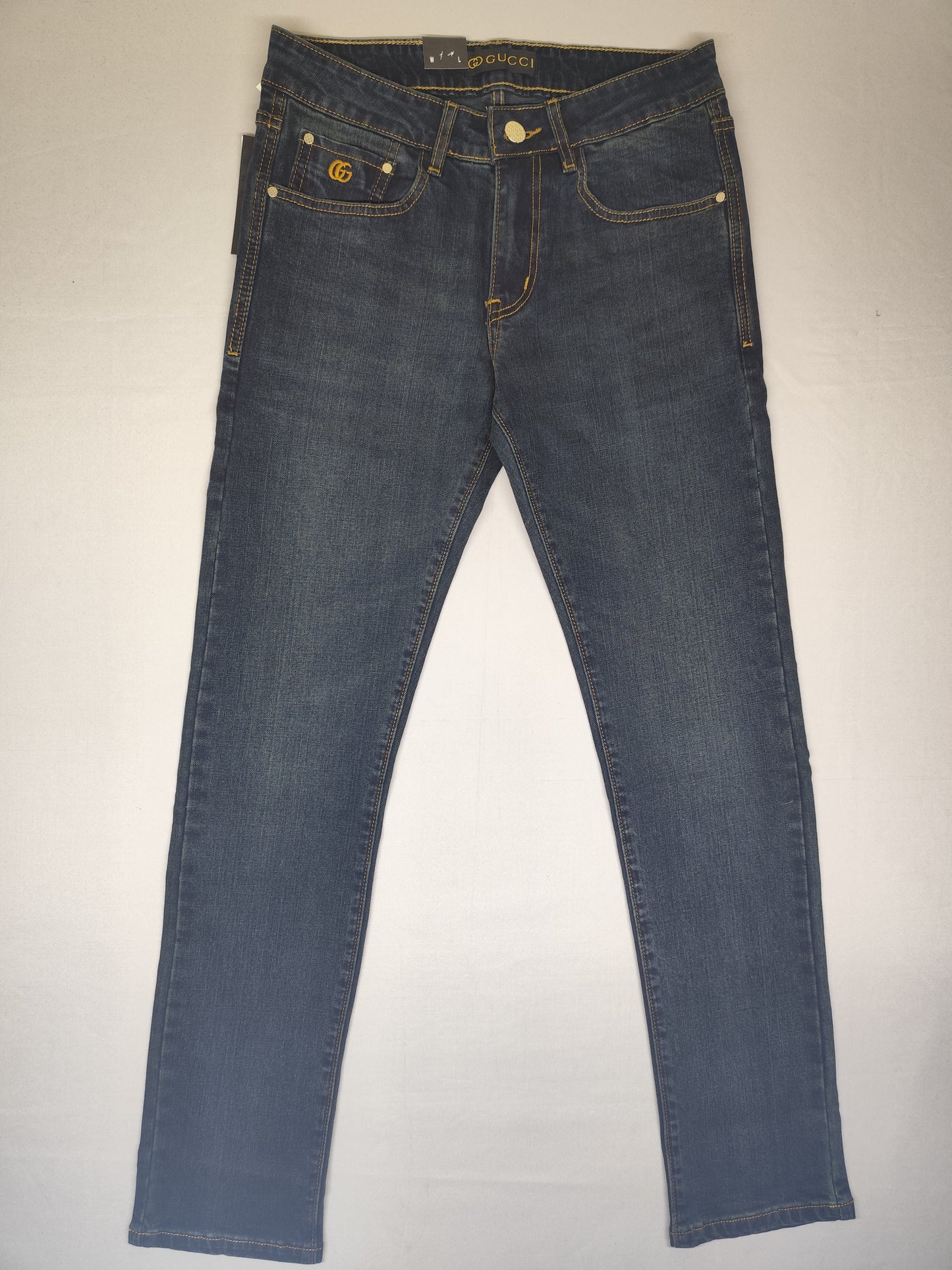 GUCCI-JEANS-NAVY-Slim Fit
