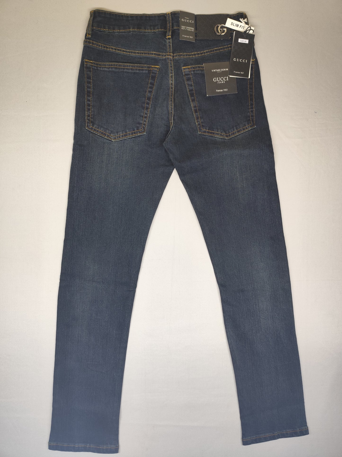 GUCCI-JEANS-NAVY-Slim Fit