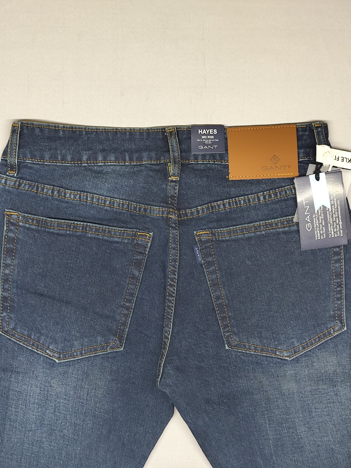 GANT-JEANS-BLUE-ANKLE FIT