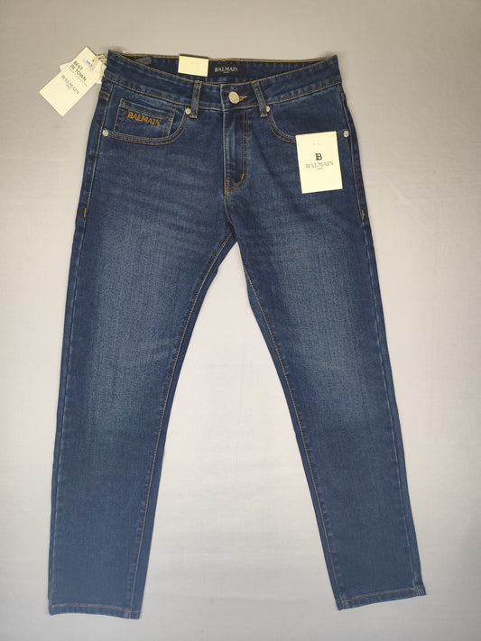 BALMAIN-JEANS-BLUE-ANKLE FIT
