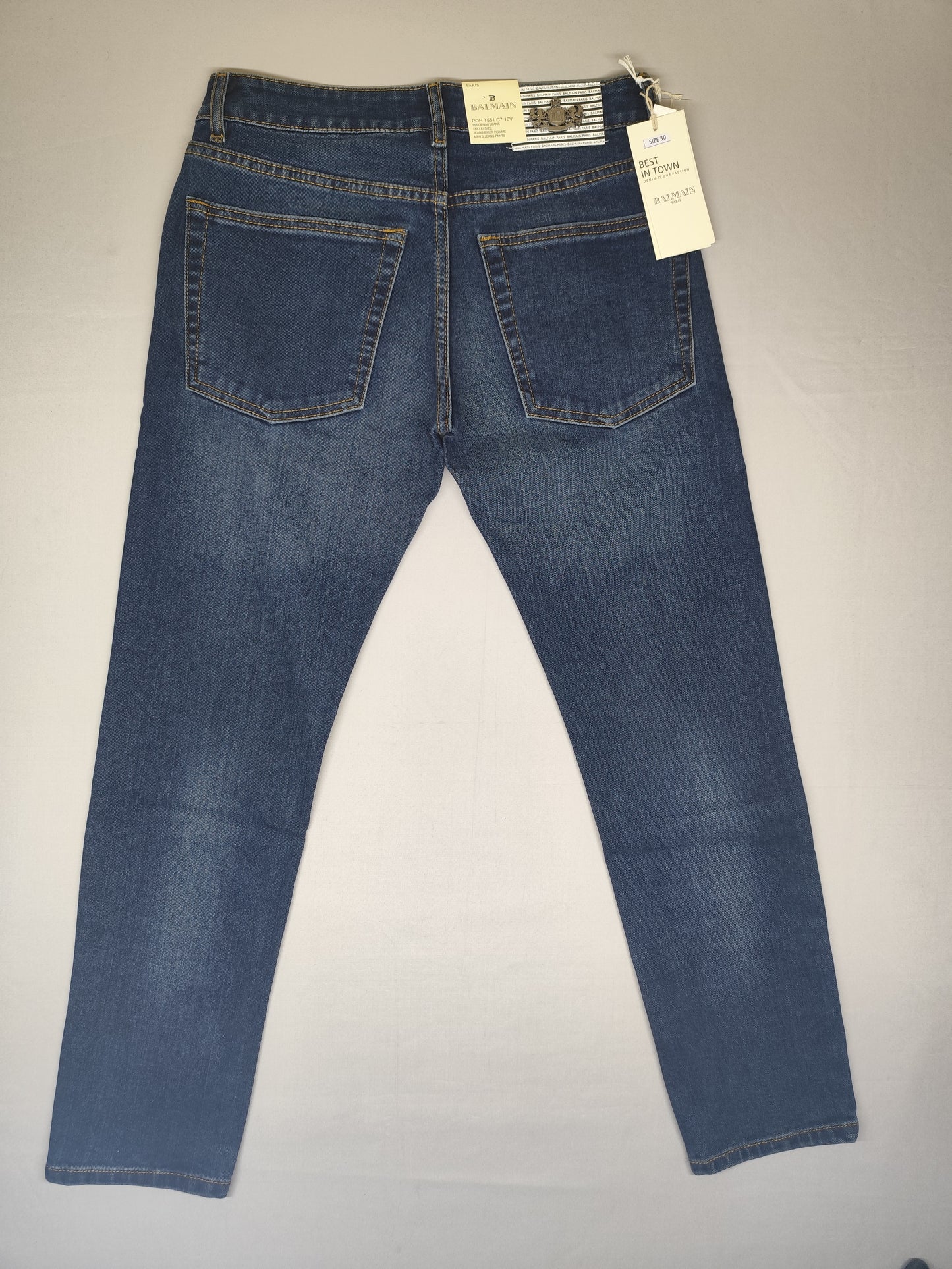 BALMAIN-JEANS-BLUE-ANKLE FIT