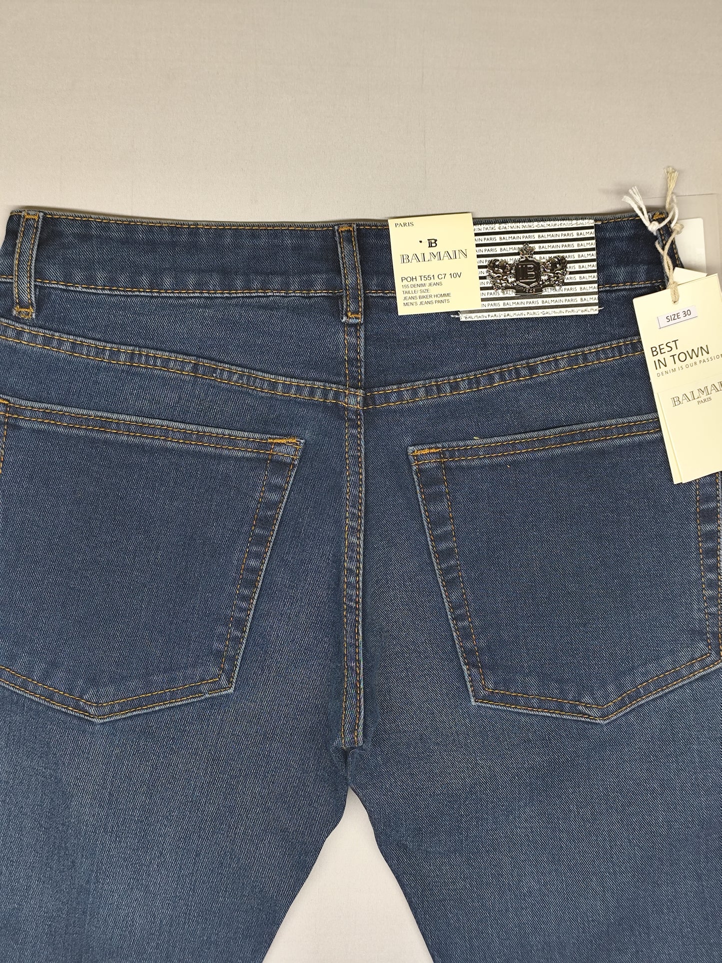 BALMAIN-JEANS-BLUE-ANKLE FIT