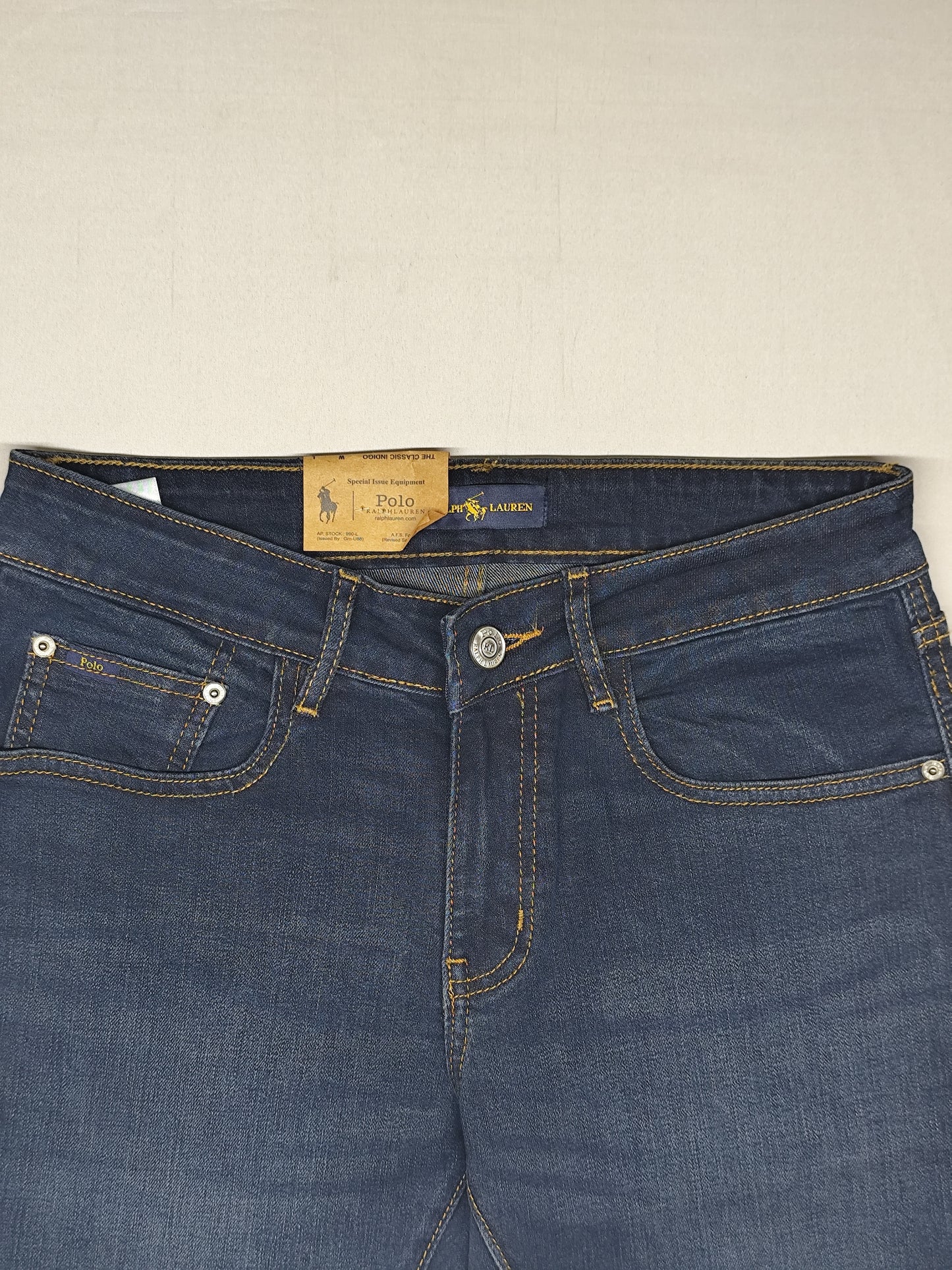 POLO RALPH RURAL-JEANS-NAVY-ANKLE FIT