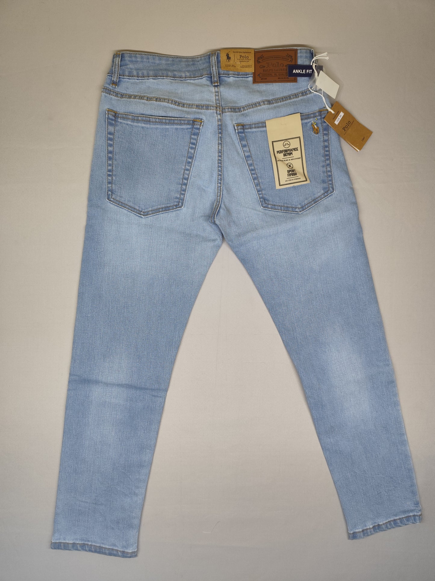 POLO RALPH RURAL-JEANS-BLUE-ANKLE FIT
