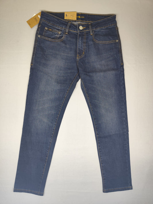 POLO RALPH RURAL-JEANS-NAVY-ANKLE FIT
