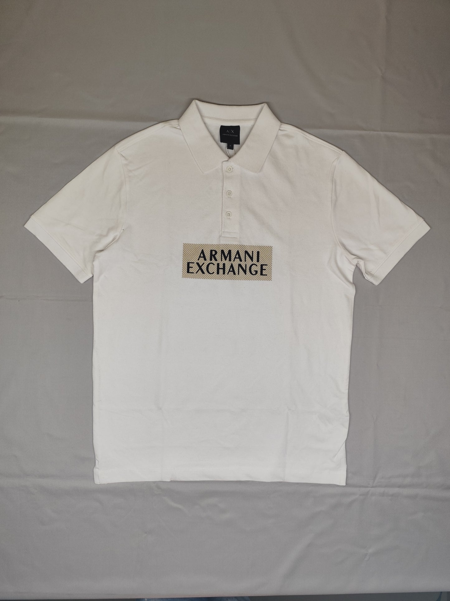 ARAMANI EXCHANGE-Polo-WHITE-