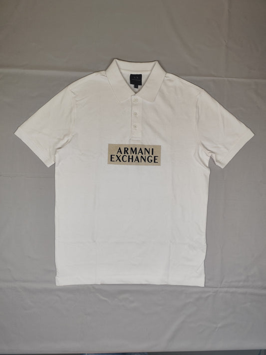 ARAMANI EXCHANGE-Polo-WHITE-