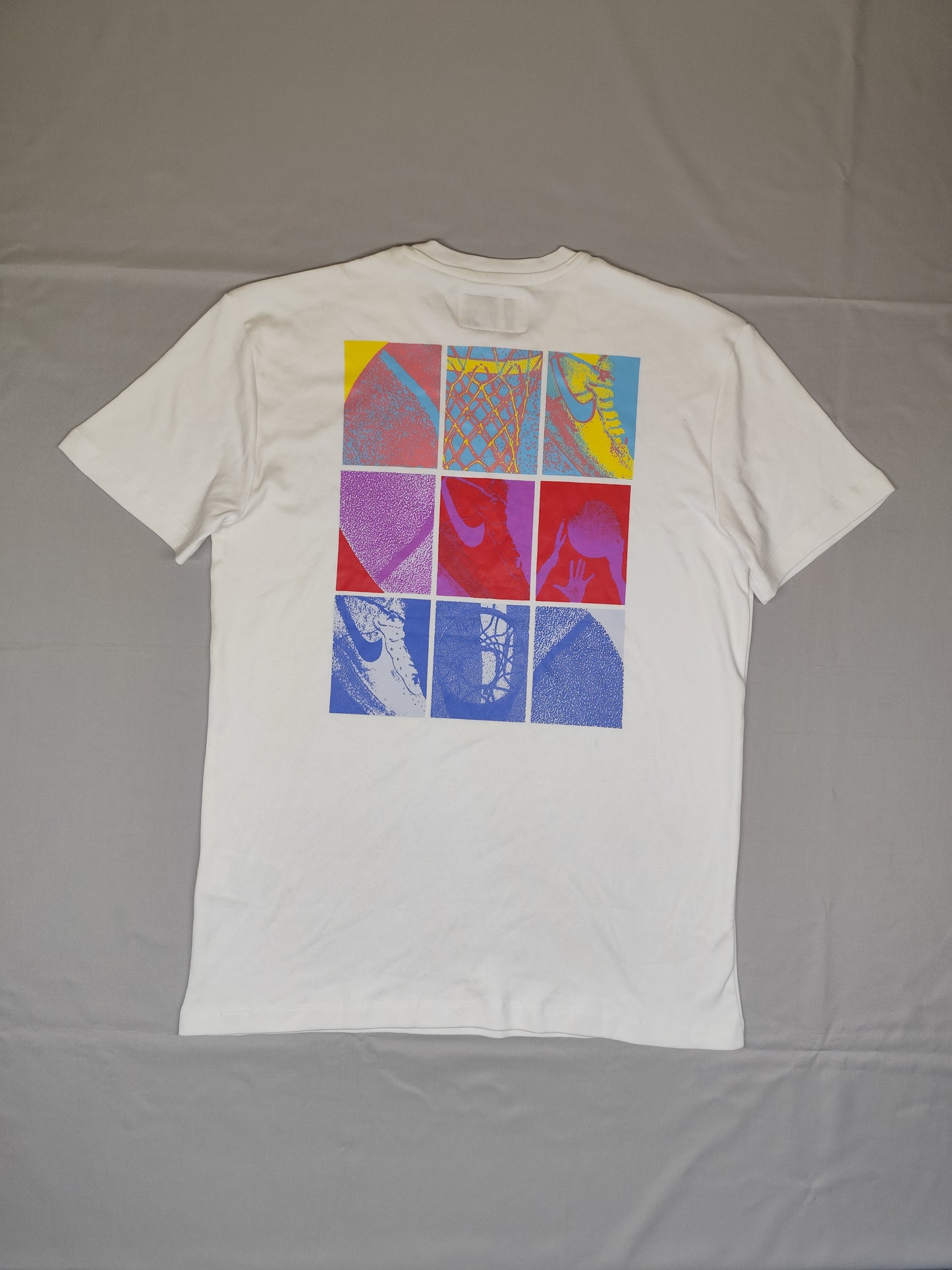 NIKE-Round neck-WHITE-