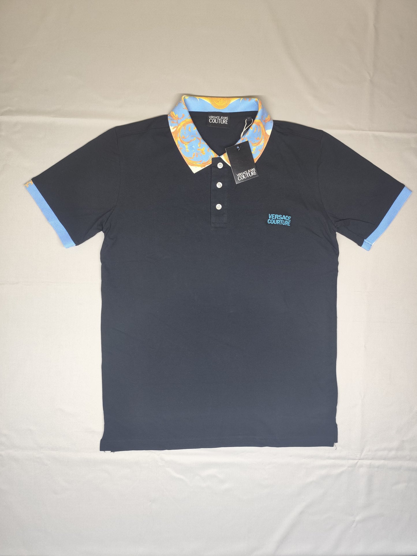 VERSACE-Polo-BLACK-Old MONEY