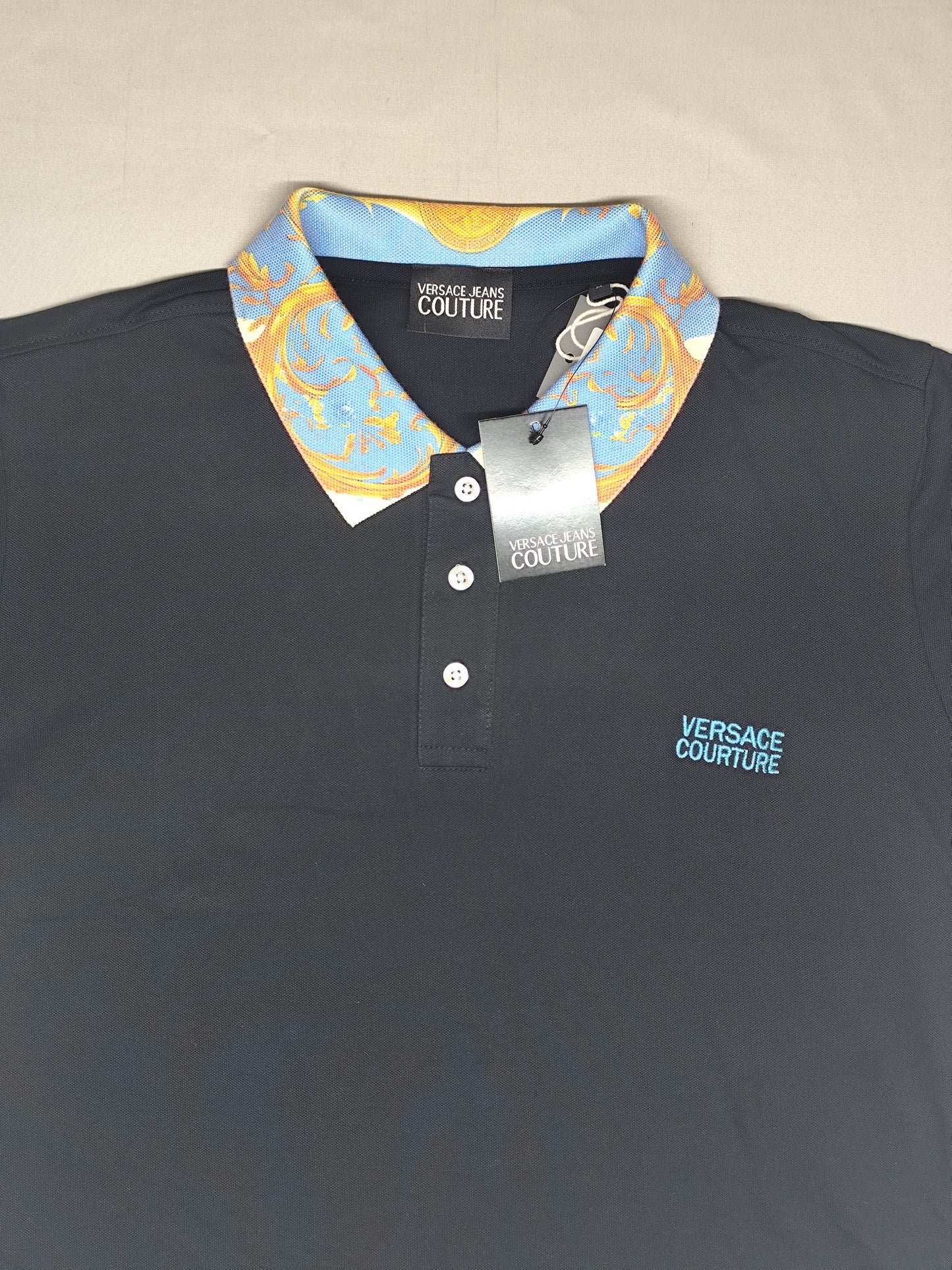 VERSACE-Polo-BLACK-Old MONEY