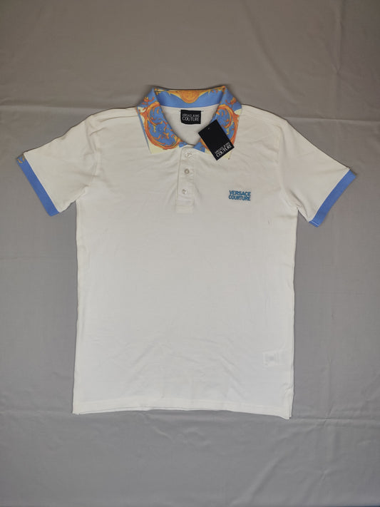 VERSACE-Polo-WHITE-Old MONEY